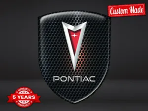Pontiac Logosticker Tuning Stabil Anpassbar Business